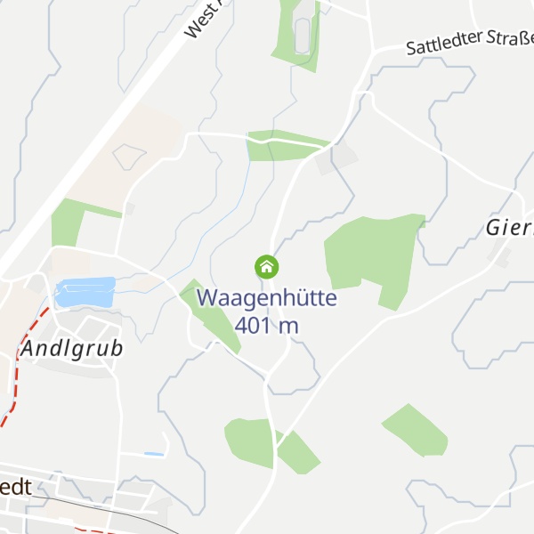 Map of Waagenhütte