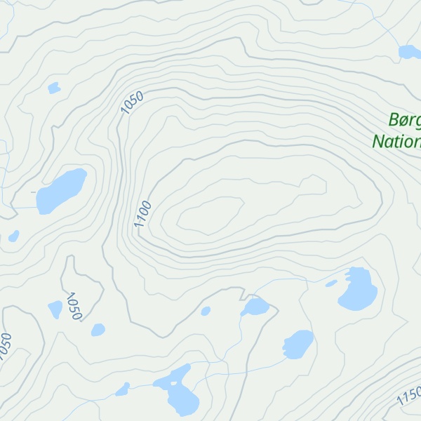 Map of Ekkotinden