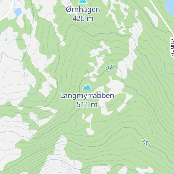 Map of Langmyrrabben