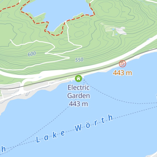 Map of Electric Garden