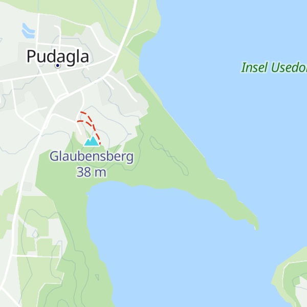 Map of Wildnishütte am Glaubensberg