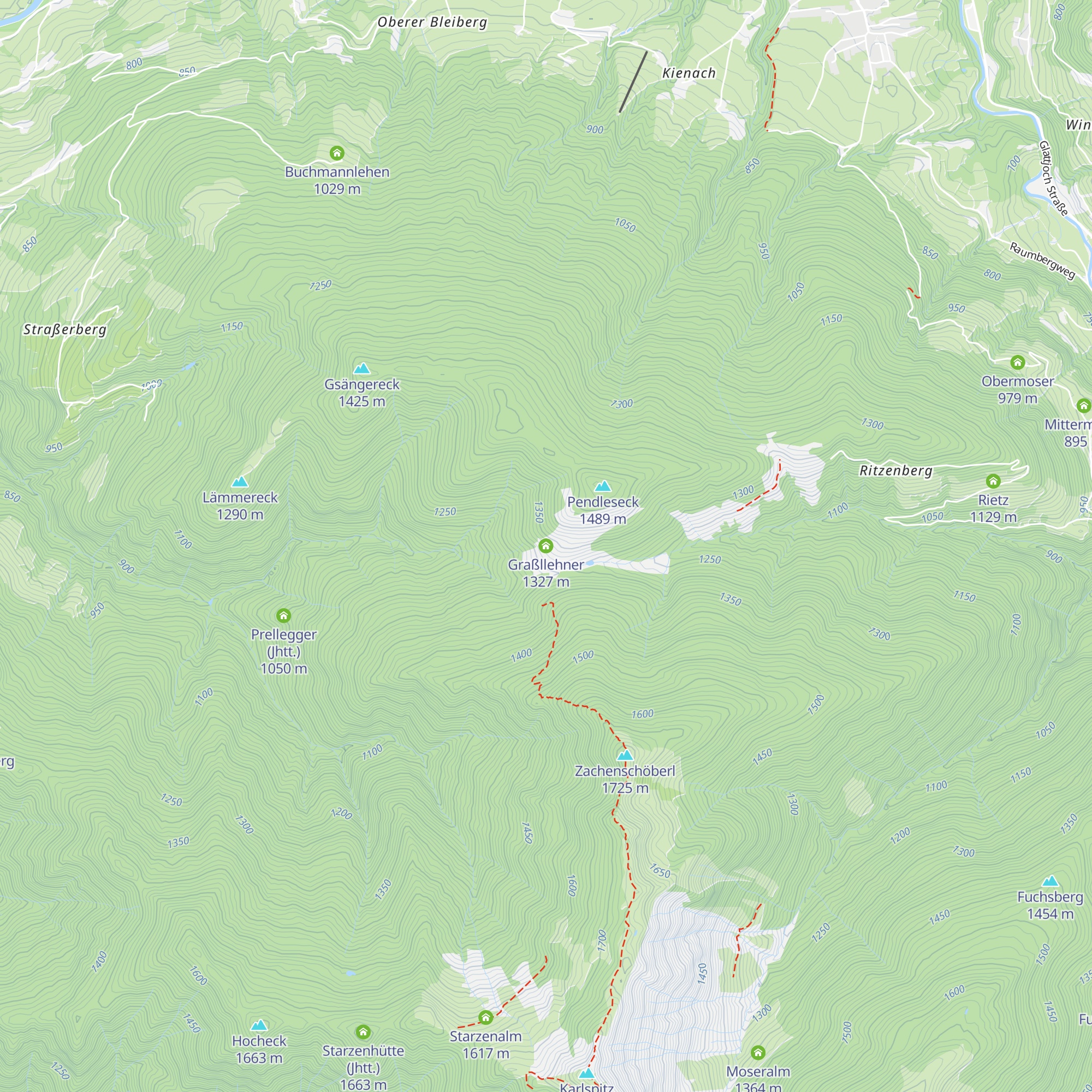 Graßllehner map