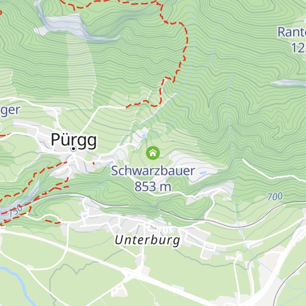 Map of Schwarzbauer