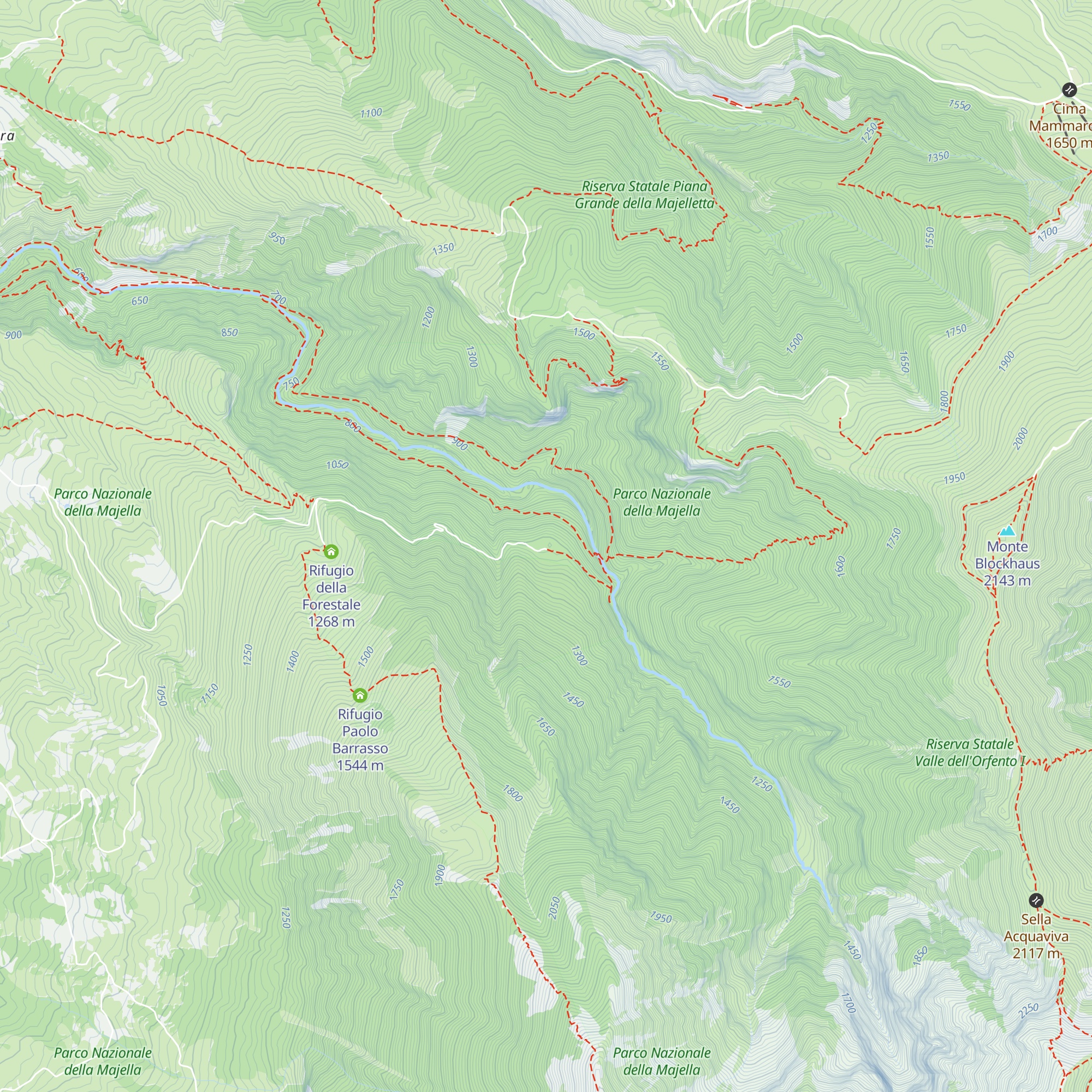 La Cesa map