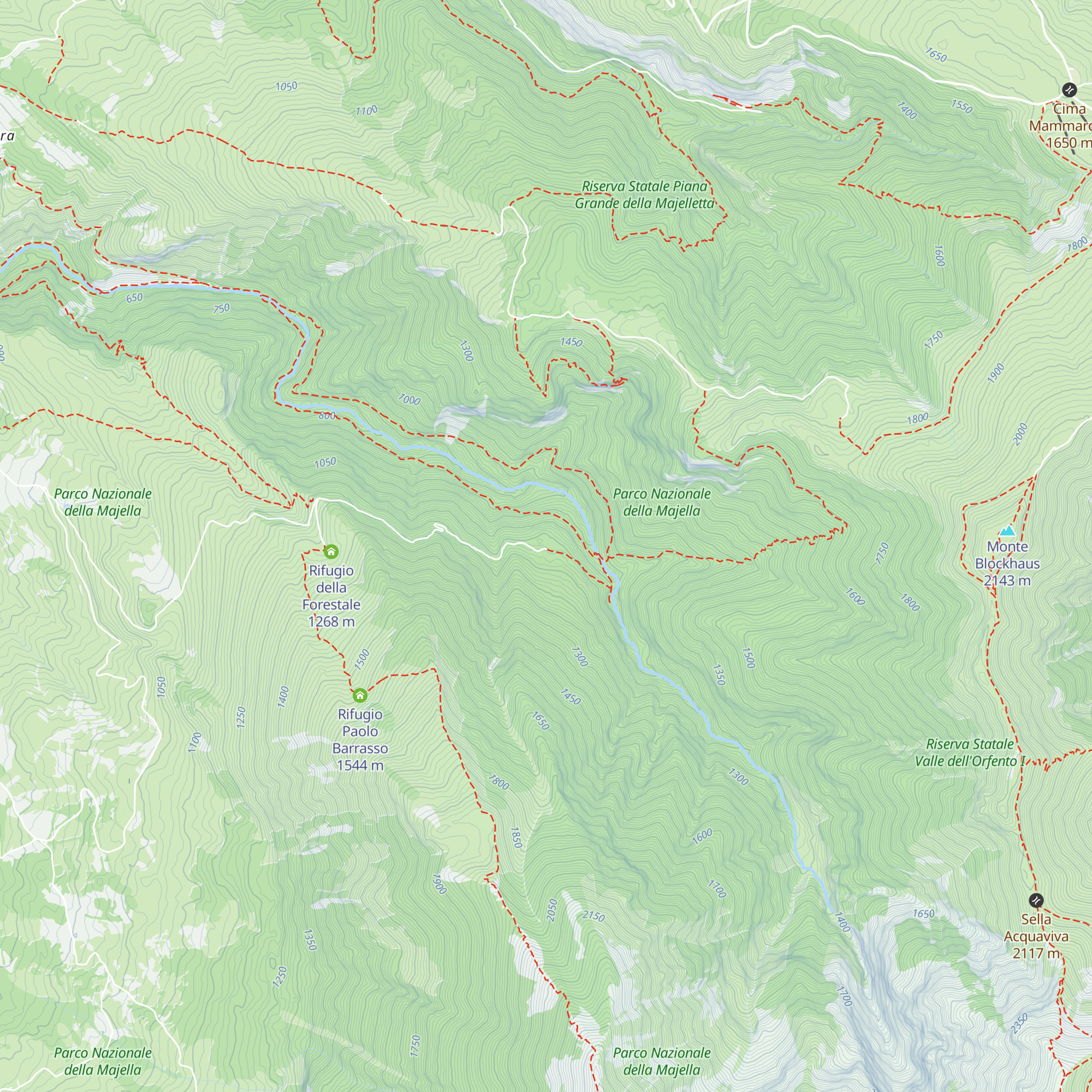 La Cesa map