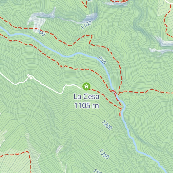 Map of La Cesa