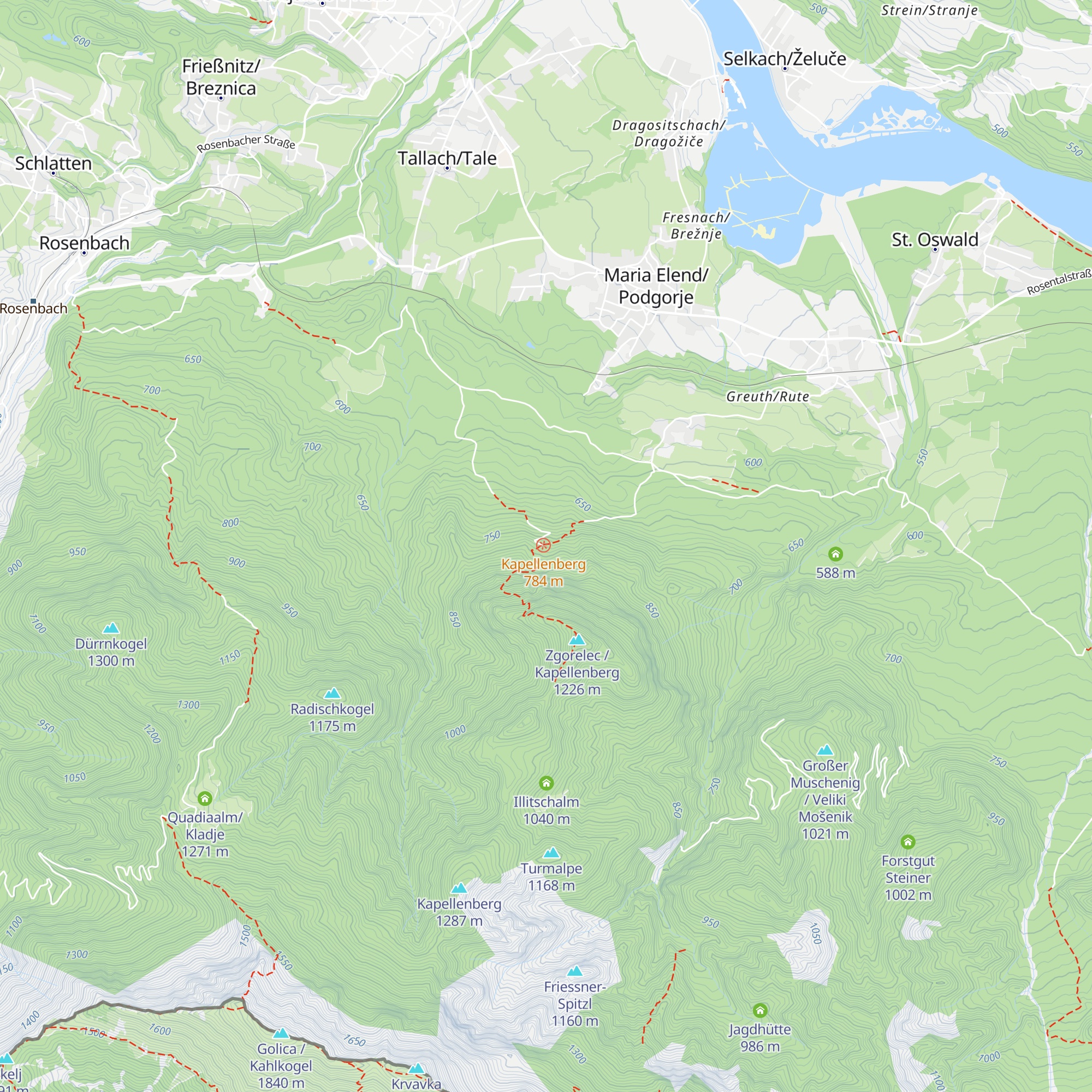 Messnerhaus map