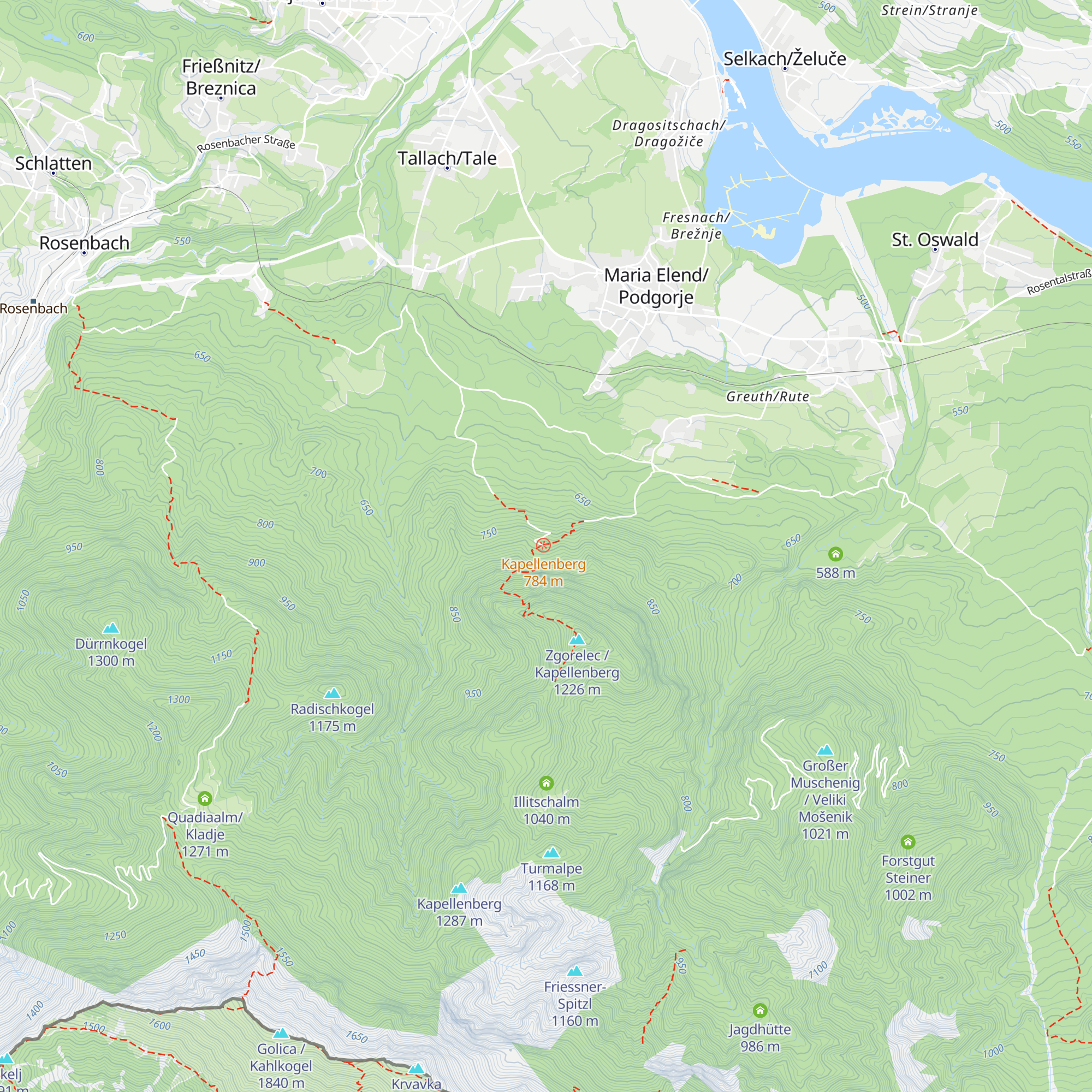 Messnerhaus map