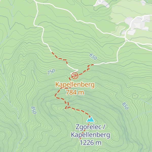 Map of Messnerhaus