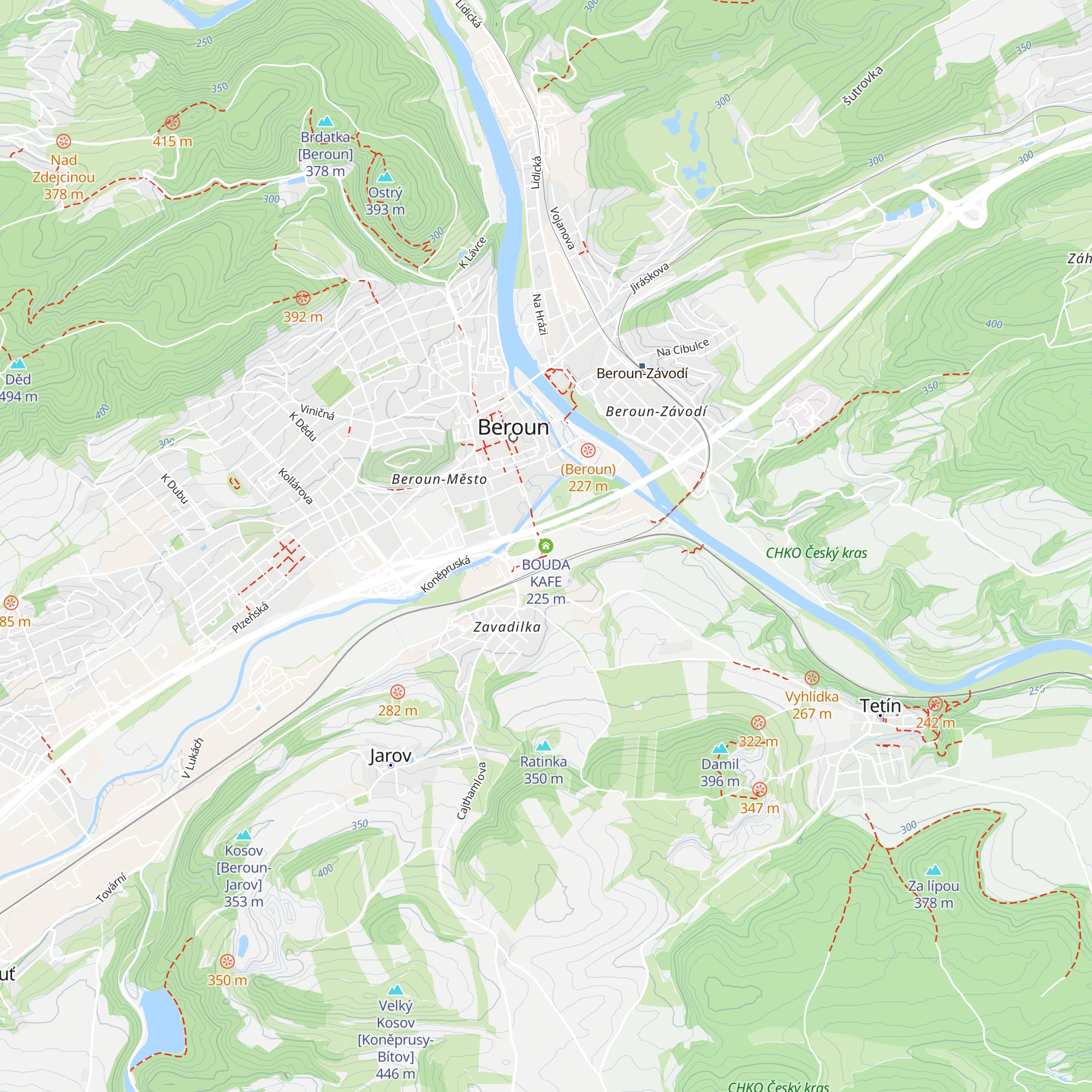 BOUDA KAFE map