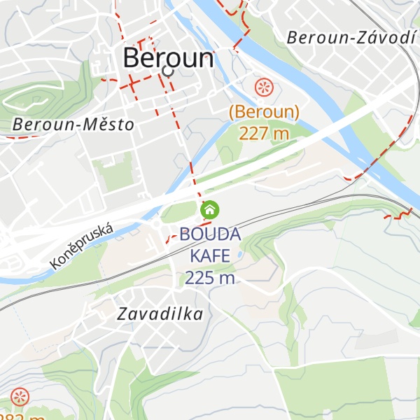 Map of BOUDA KAFE