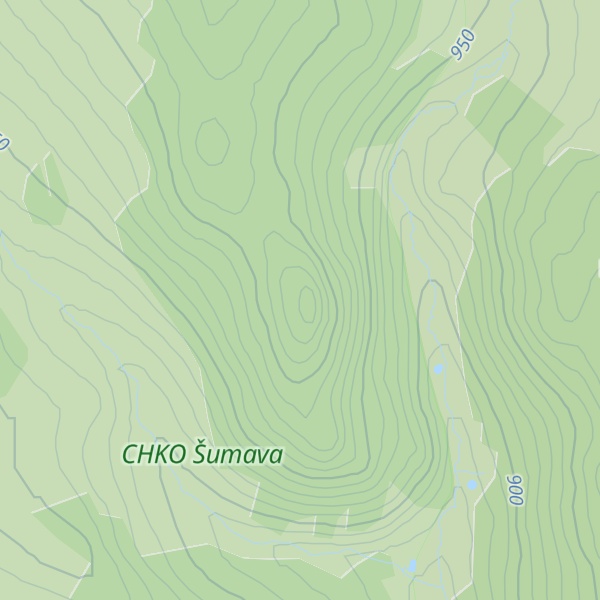 Map of Kamenitý vrch