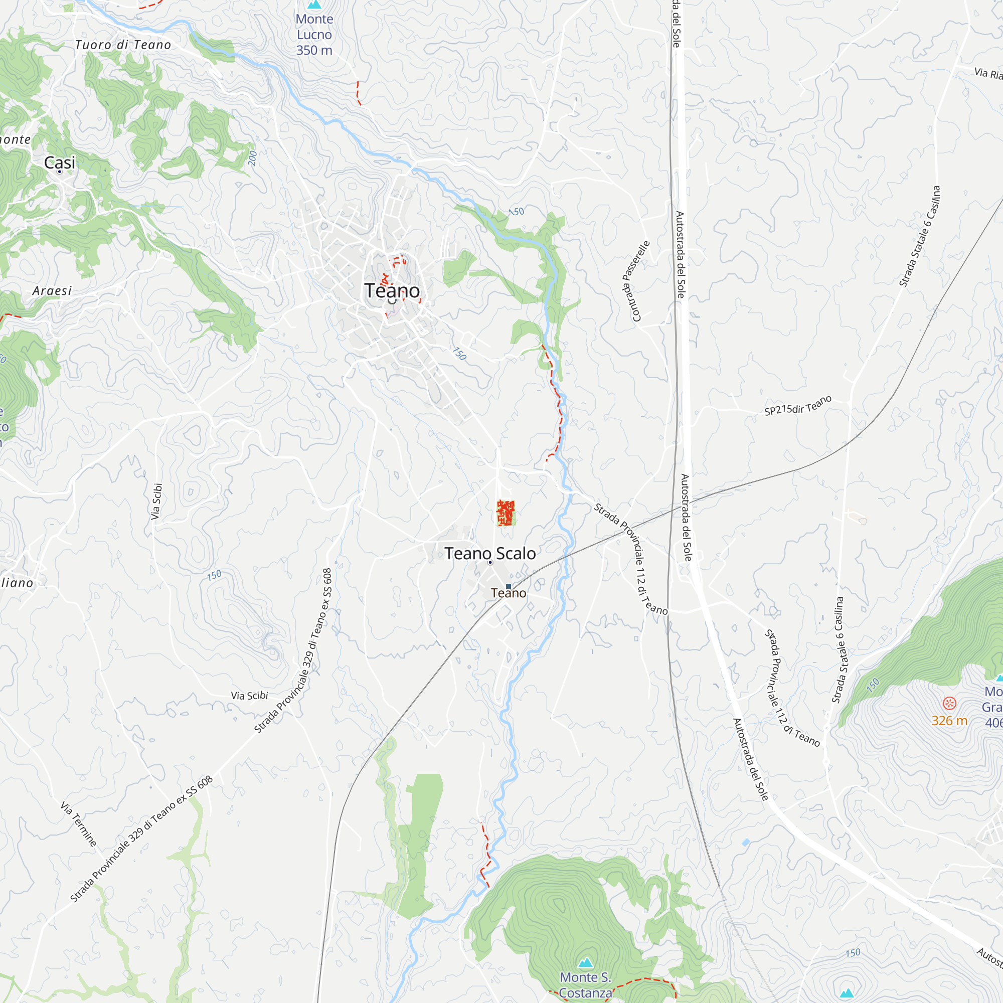 Ufficio Custodia map