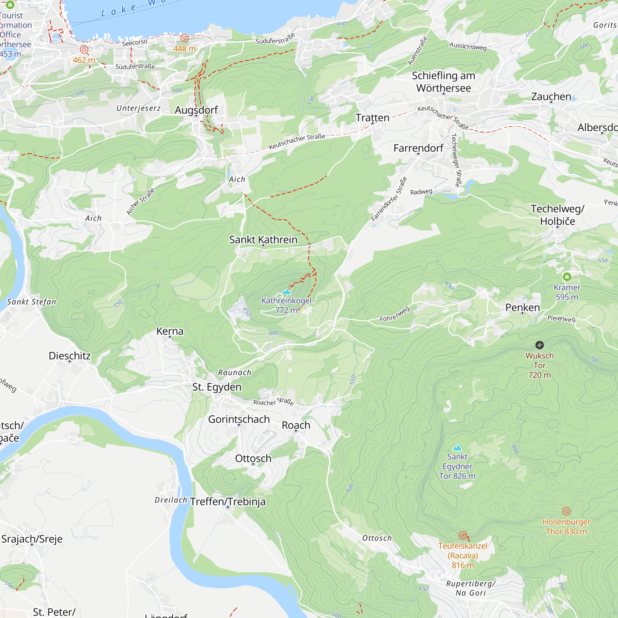 Kreinz map