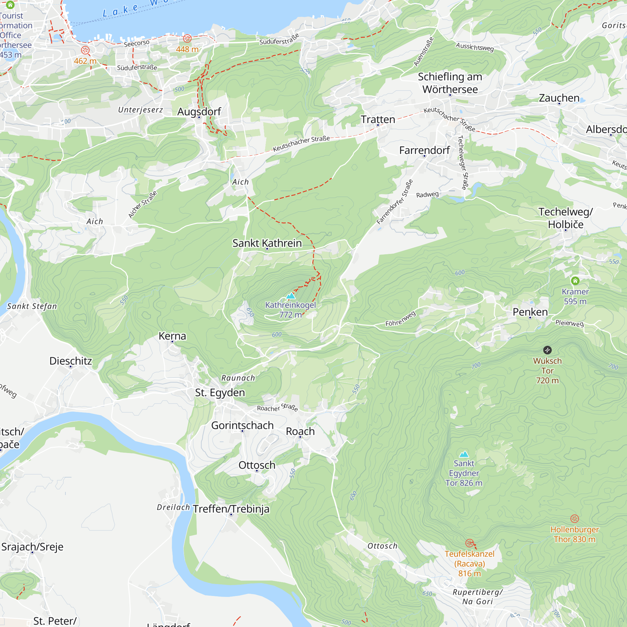 Kreinz map