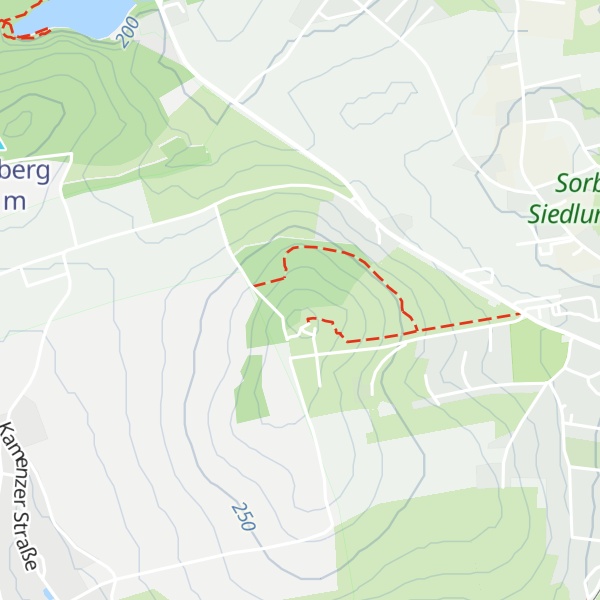 Map of Hutberg
