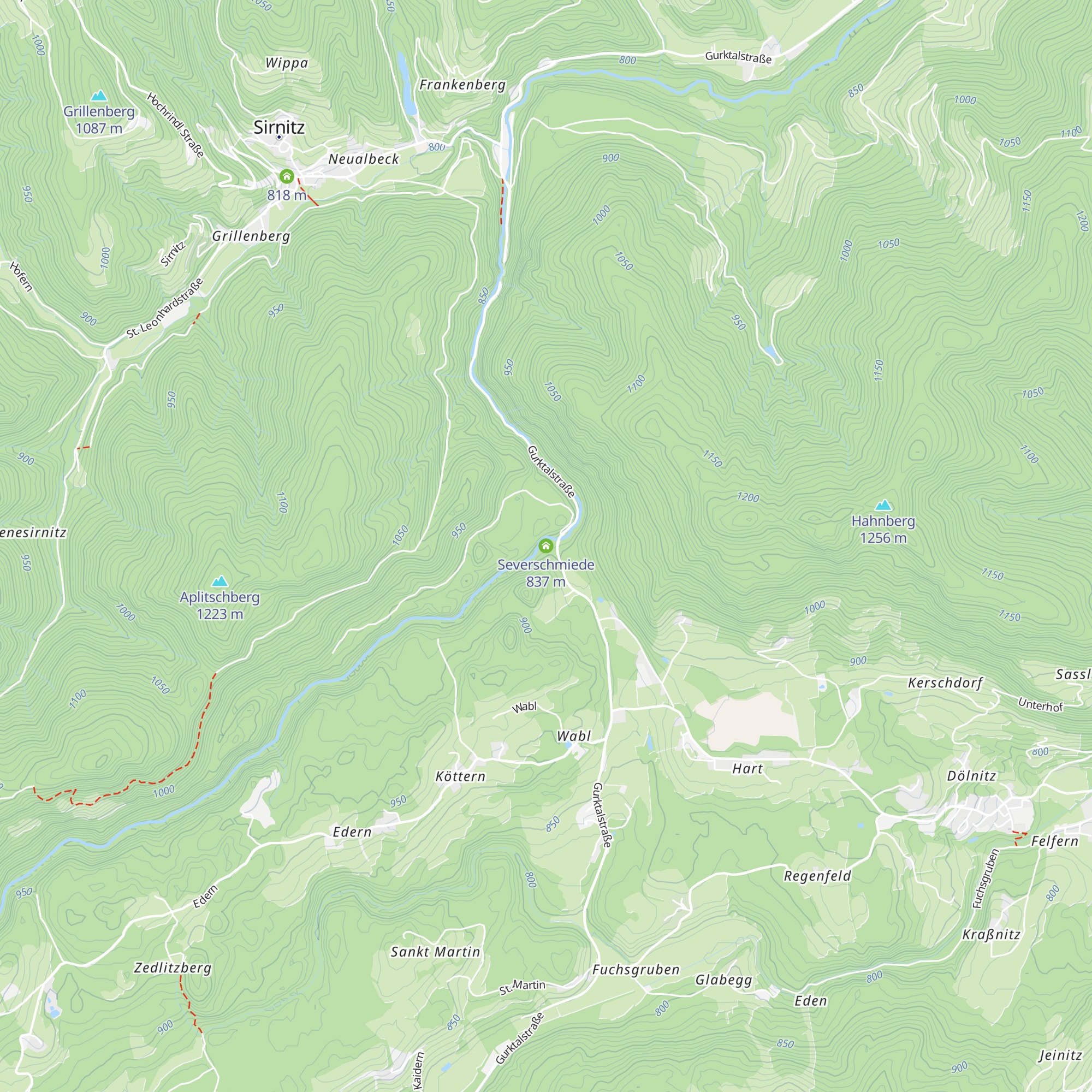 Severschmiede map
