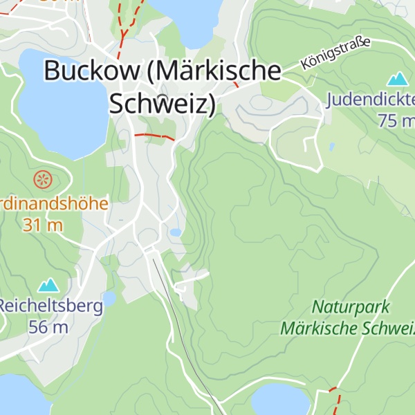 Map of Luisenberg