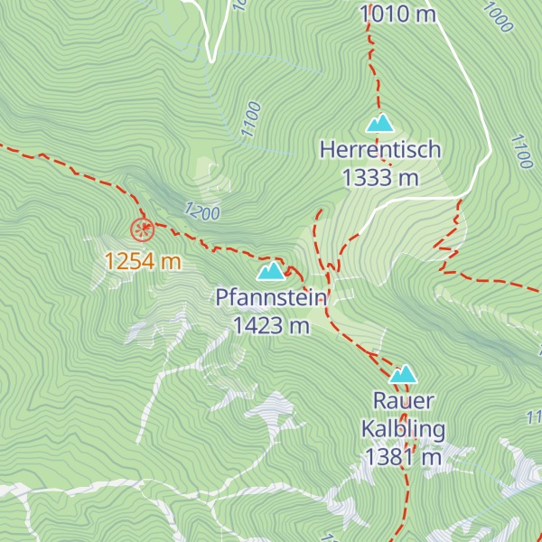 Map of Pfannstein