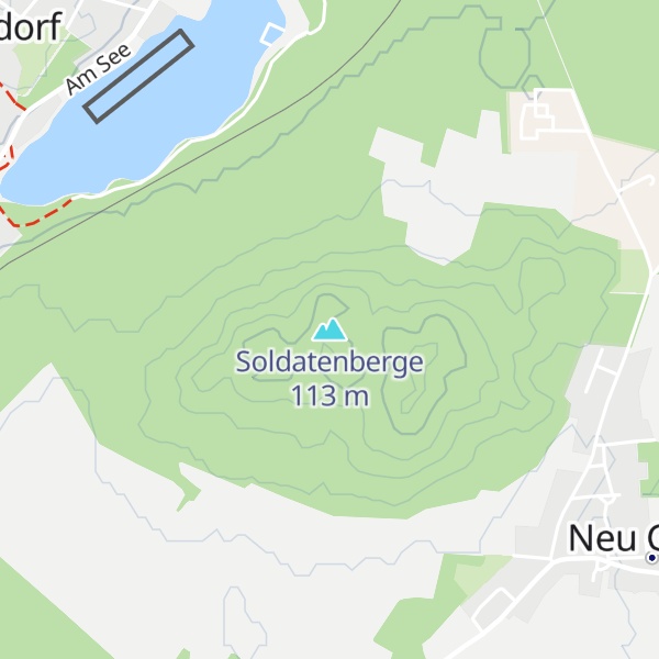 Map of Soldatenberge