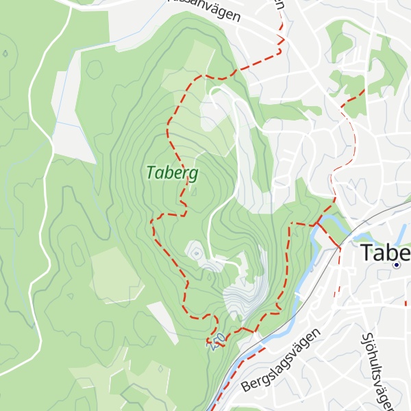 Map of Taberg