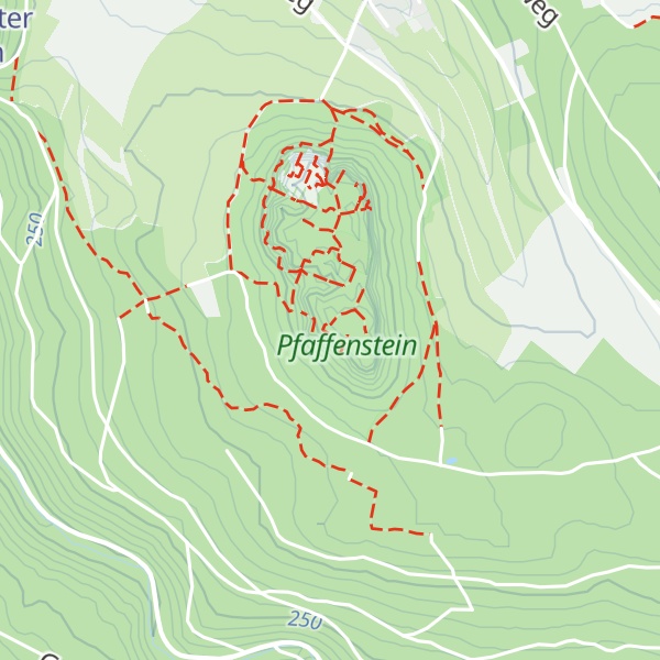 Map of Fritschfels