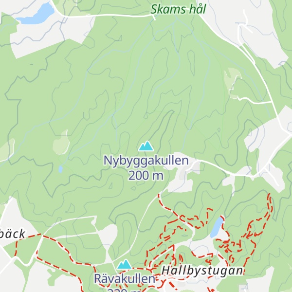 Map of Nybyggakullen
