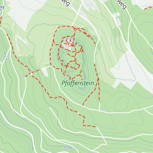 Map of Pfaffenstein
