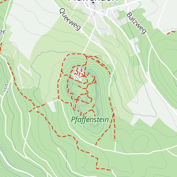 Map of Wilder Turm