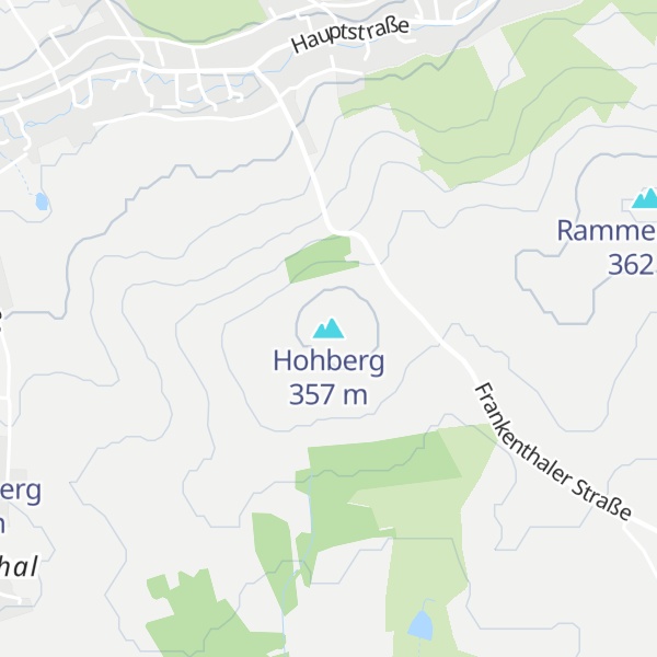 Map of Hohberg