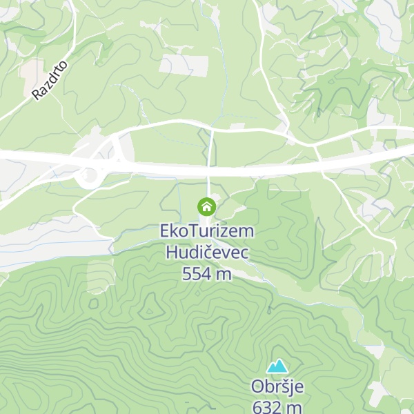Map of EkoTurizem Hudičevec