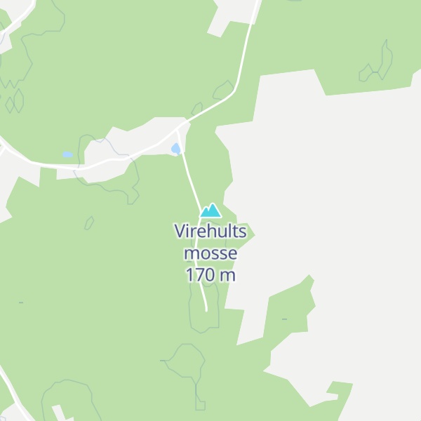 Map of Virehults mosse