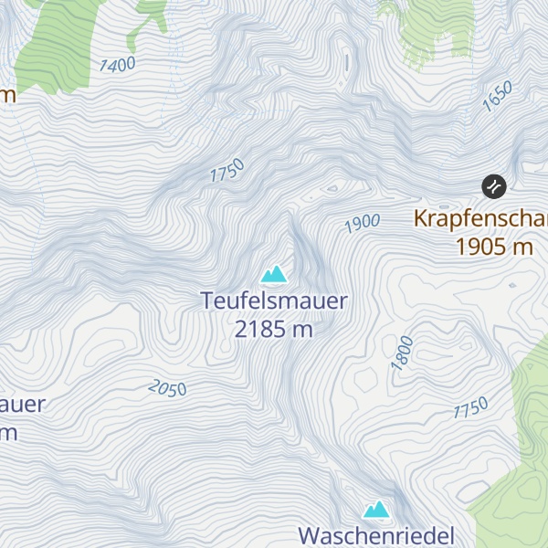 Map of Teufelsmauer
