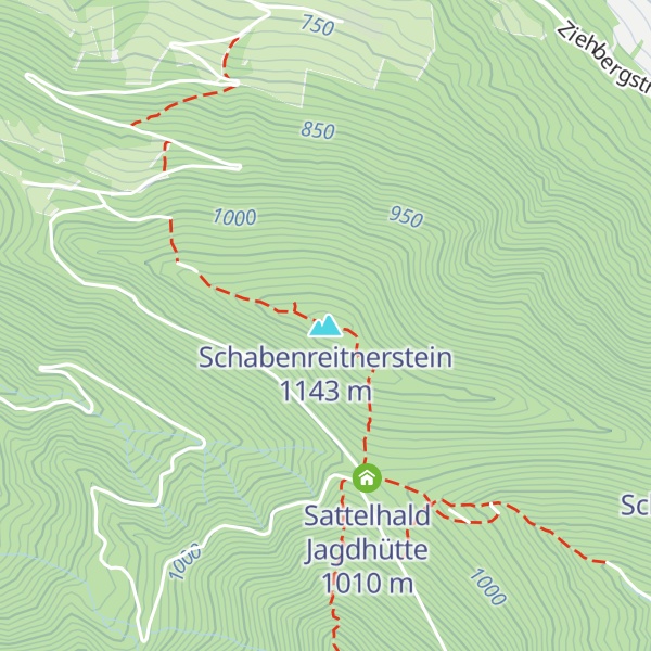 Map of Schabenreitnerstein