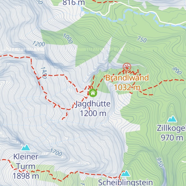 Map of Jagdhütte