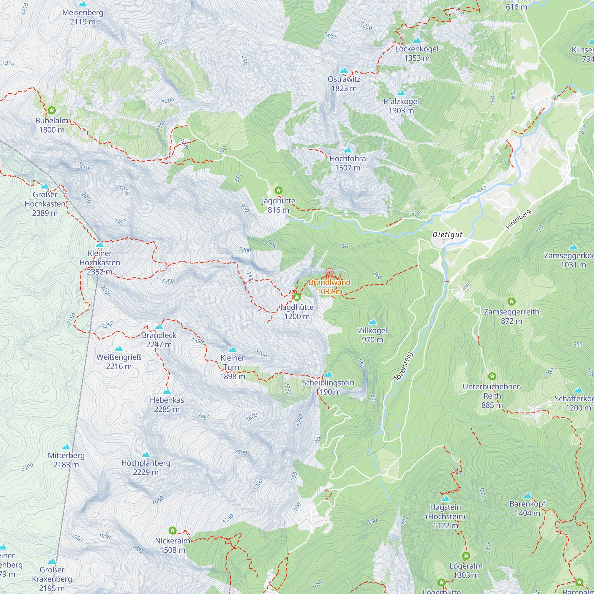 Jagdhütte map