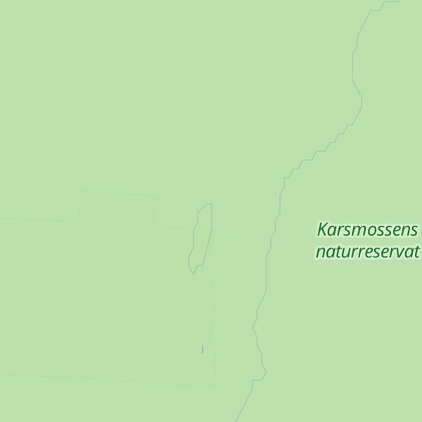 Map of Karsmossens naturreservat