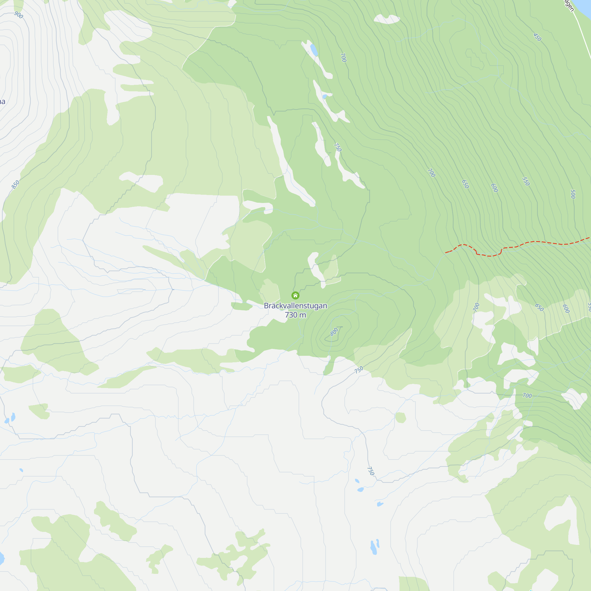 Bräckvallenstugan map