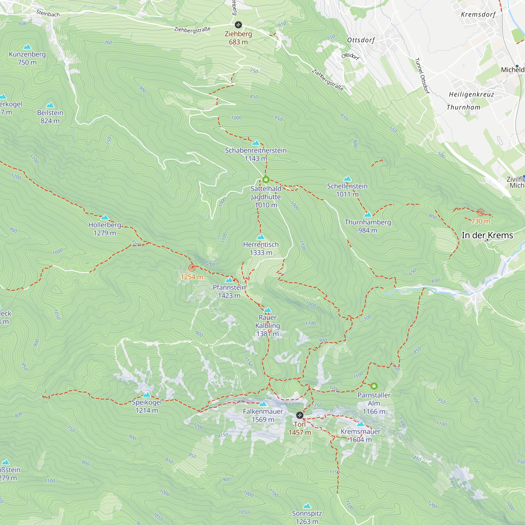 Gradnalm map
