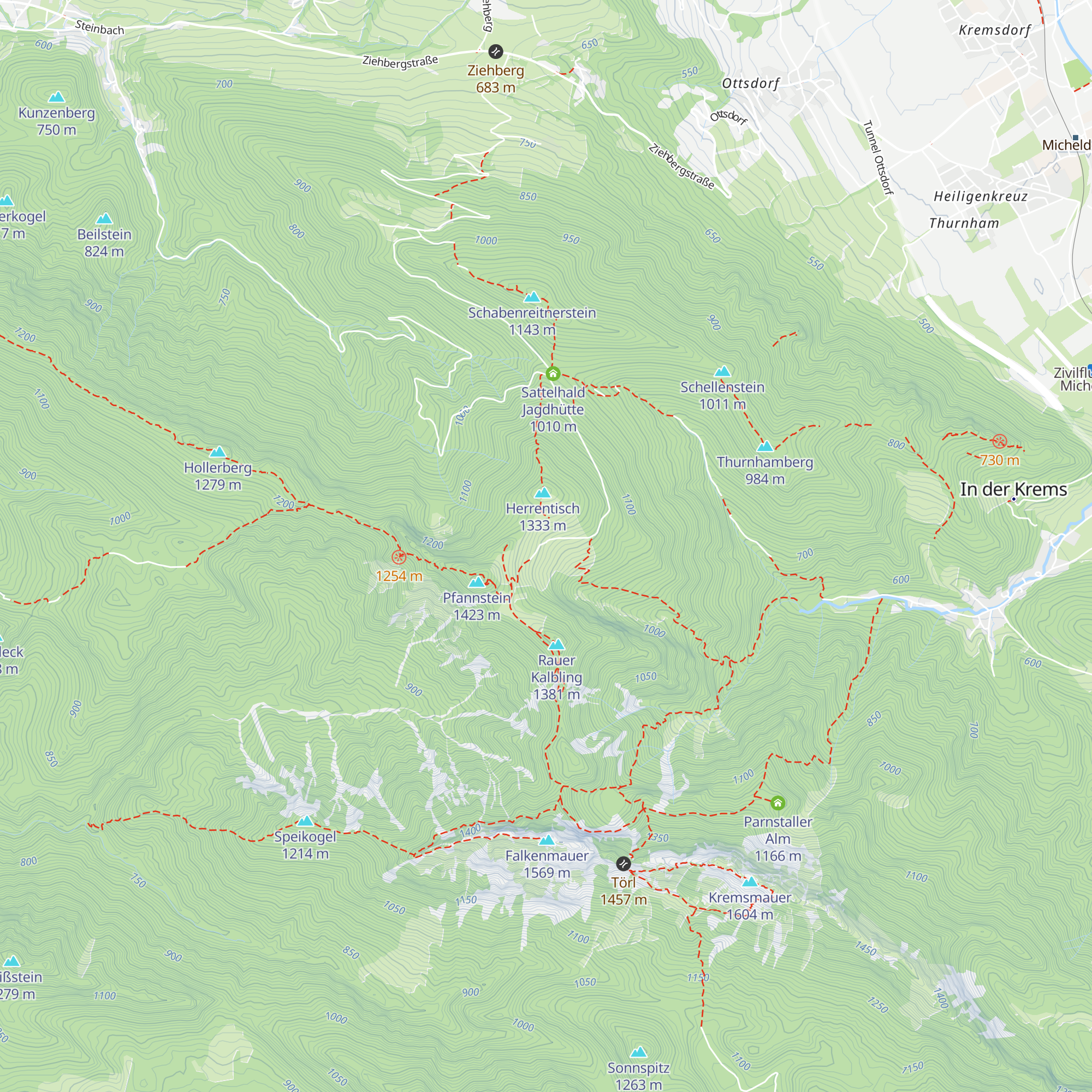 Gradnalm map