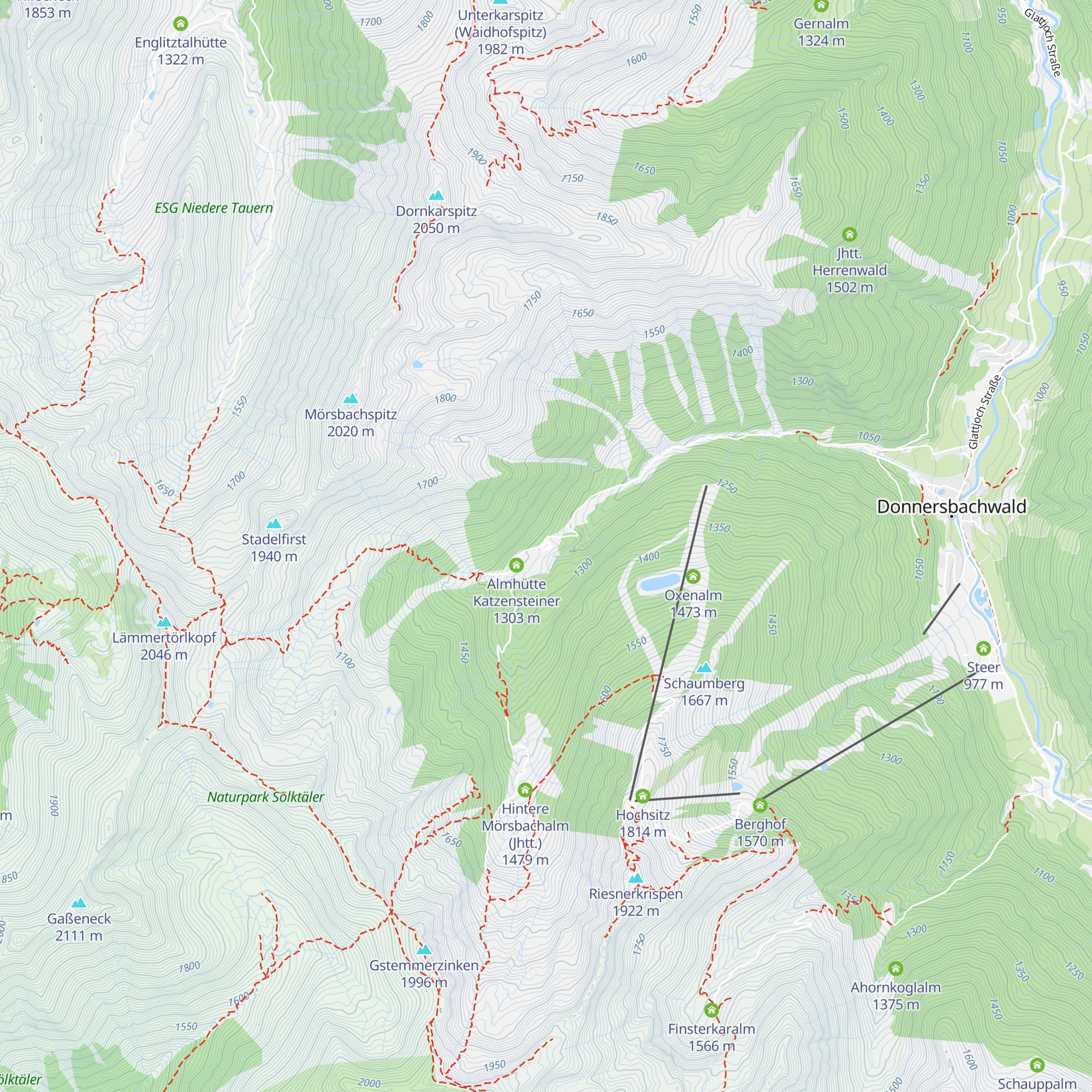 Mörsbachwirt map