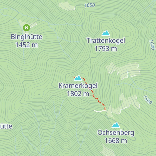 Map of Kramerkogel