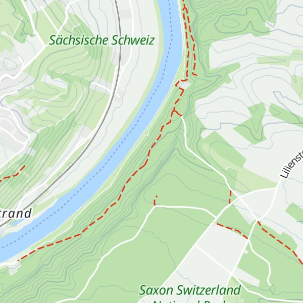 Map of Lottersteighütte