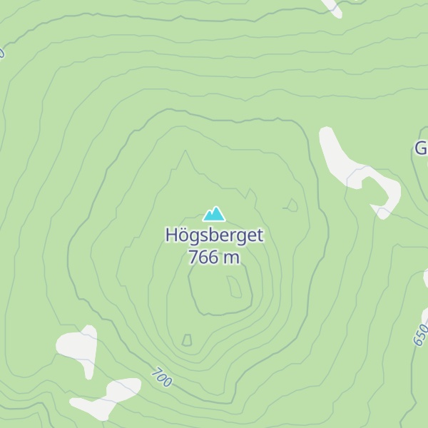 Map of Högsberget