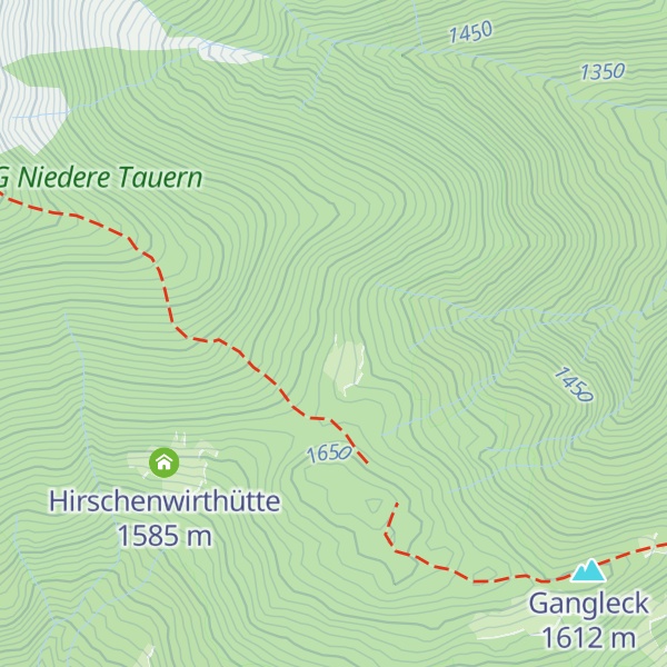 Map of Gaberhütte