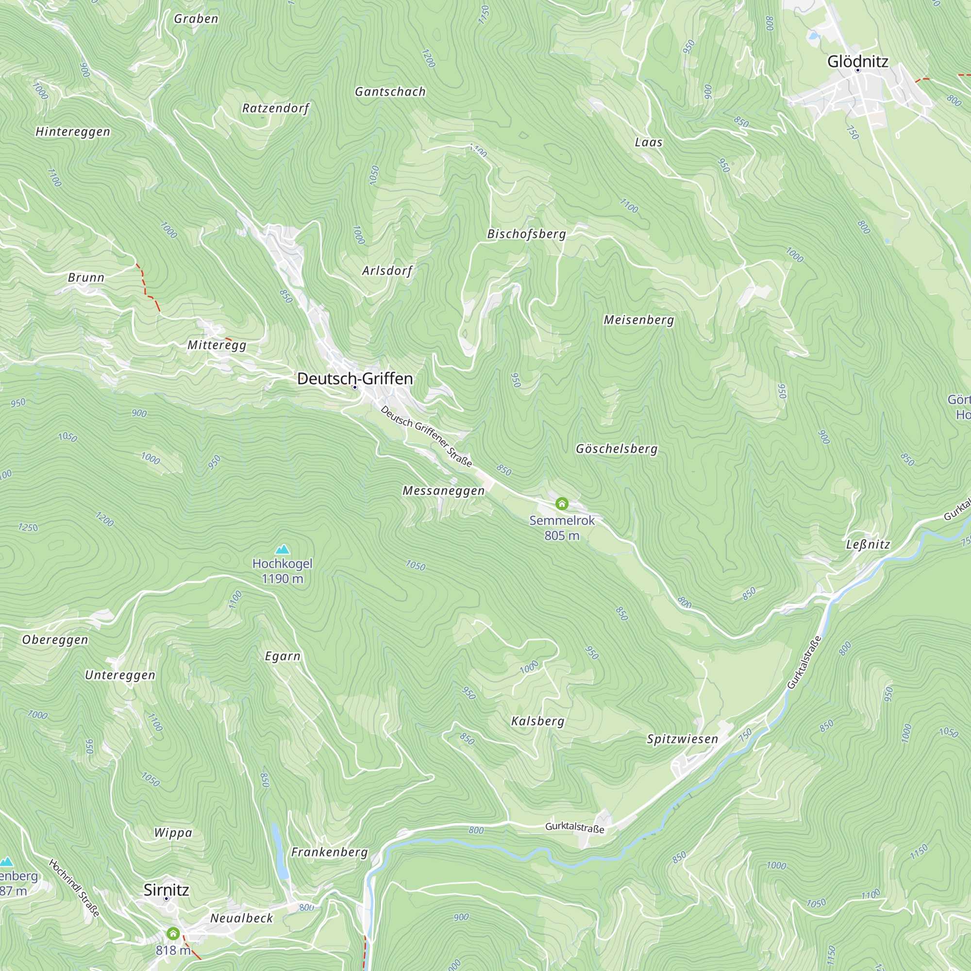Bauhof Deutsch-Griffen map
