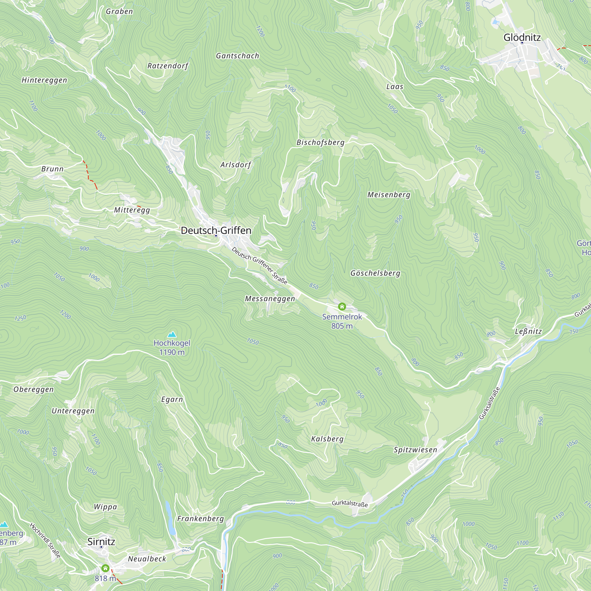 Bauhof Deutsch-Griffen map