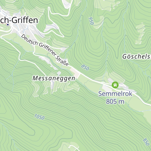 Map of Bauhof Deutsch-Griffen