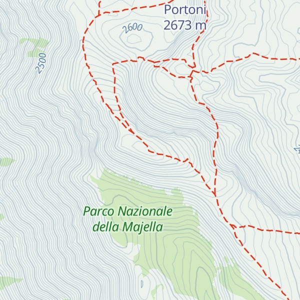 Map of Bivacco Cesare Mario Pelino