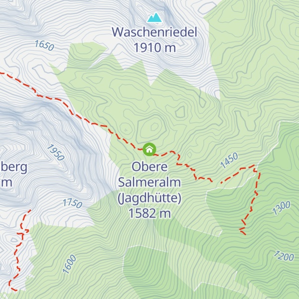 Map of Obere Salmeralm (Jagdhütte)